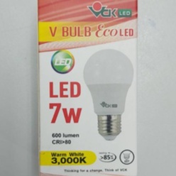 หลอดไฟ-led-vck-7w-warmwhite-3000k