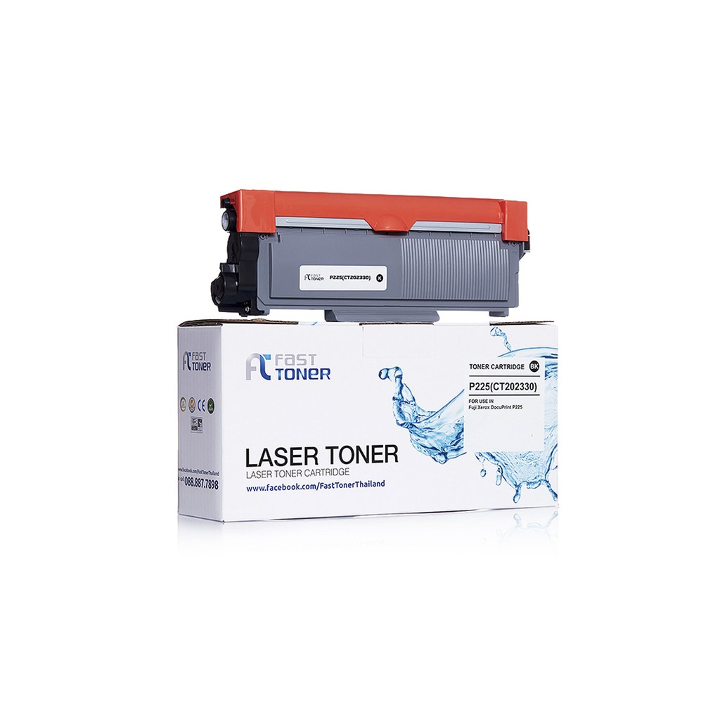 Fast Toner หมึกเทียบเท่า Fuji Xerox P225(CT202330) Black สำหรับ Fuji ...