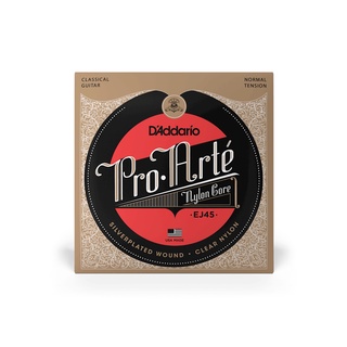 สายกีตาร์คลาสสิค D’Addario EJ45 Pro-Arte Classical Guitar Strings Normal Tension