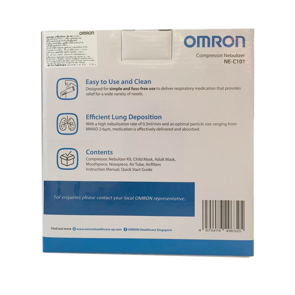 เครื่องพ่นยาออมรอน-omron-ne-c101-ประกัน-1-ปี