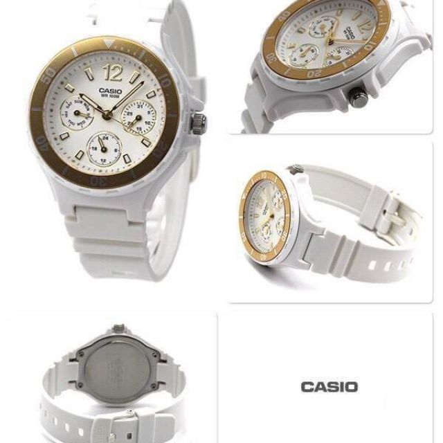 casio-แท้-กันน้ำ-100-นาฬิกาสายยาง-วงเล็ก-บอก-วันที่-เดือน