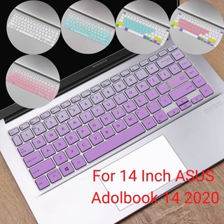 ภาพหน้าปกสินค้าเคสคีย์บอร์ดซิลิโคนบางเฉียบสําหรับ Asus E410MA Vivobook K413 E410 Adolbook 14 2020 14 นิ้ว ซึ่งคุณอาจชอบราคาและรีวิวของสินค้านี้