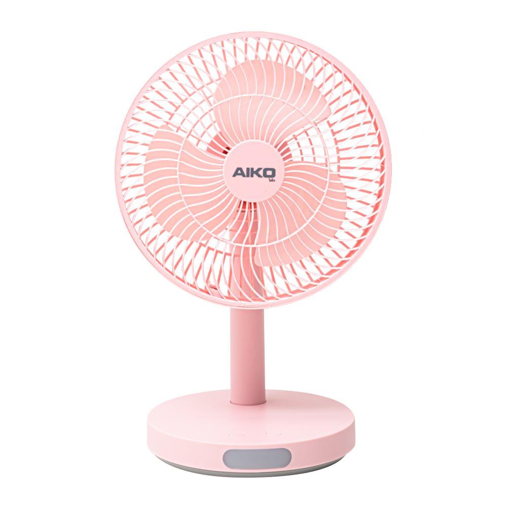 พัดลมพกพา-พัดลมพกพา-aiko-kn-2827-สีชมพู-พัดลม-เครื่องใช้ไฟฟ้า-portable-fan-aiko-kn-2827-pink