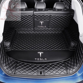 tesla edamame Tesla 3 model3 เสื่อท้ายรถ เต็มรอบทิศทาง Tesla Y รุ่น x รุ่น S