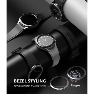ภาพขนาดย่อของภาพหน้าปกสินค้าRingke Bezel Styling for Galaxy Watch 4 Classic 46mm Ringke Case Cover Stainless Steel Frame Accessory จากร้าน ringke_official.th บน Shopee