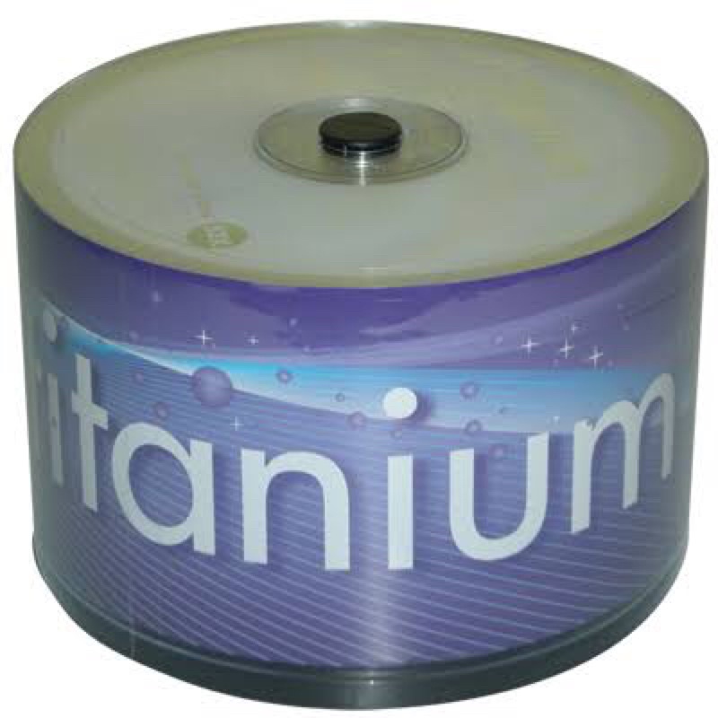 แผ่น CD-R ยี่ห้อ Titanium ความจุ 700MB/80min | Shopee Thailand