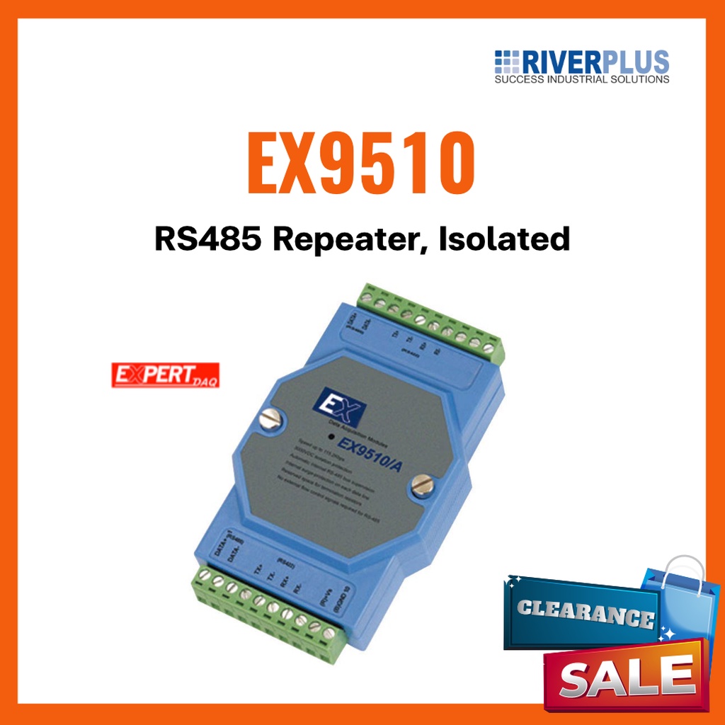 ExpertDAQ EX9510 RS485 Repeater, Isolated | Shopee Thailand