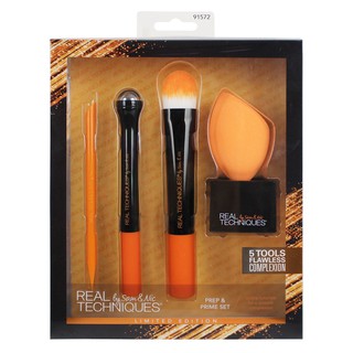 Real Techniques 5 Tools Flawless Complexion Prep &amp; Prime Set เซ็ตอุปกรณ์สำหรับเตรียมความพร้อมให้แก่ผิว