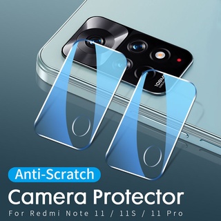 กระจกนิรภัย ป้องกันเลนส์กล้อง สําหรับ Xiaomi Redmi Note 11 11S Pro 5G