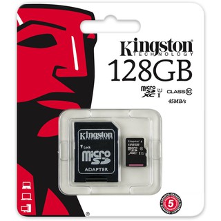 128 GB MICRO SD CARD KINGSTON CLASS 10