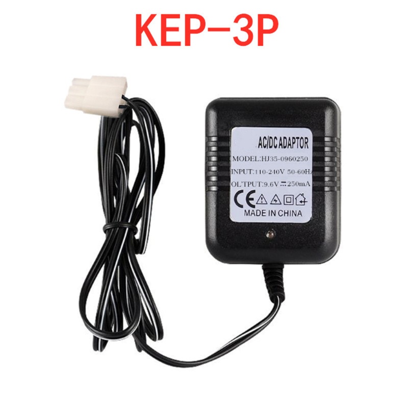 blg-อะแดปเตอร์ที่ชาร์จแบตเตอรี่-ni-cd-ni-mh-ket-3p-9-6v-250ma-เอาท์พุต-อุปกรณ์เสริม-สําหรับรถบังคับ