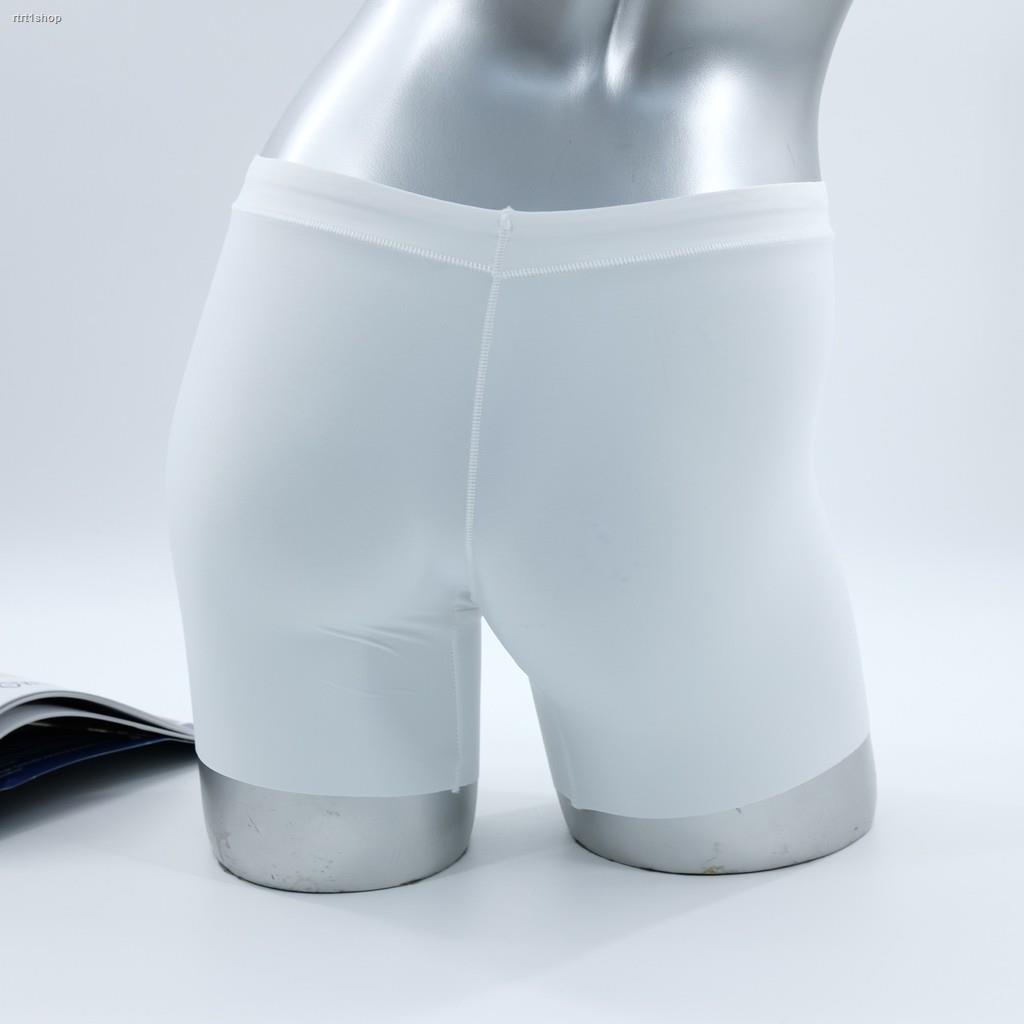 จัดส่งทันทีsister-hood-p517-กางเกงซับในไร้ขอบ-กางเกงในขาสั้น-ผ้ายืด-ใส่สบาย
