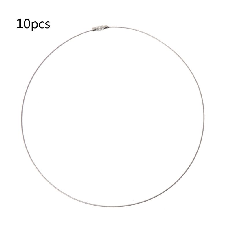 flgo-10-ชิ้น-ลวดสเตนเลส-สร้อยคอ-สายเครื่องประดับ-ทําด้วยสกรูทองเหลือง