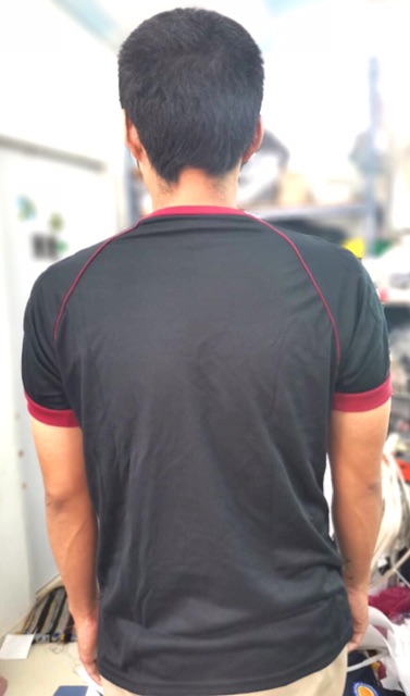 เสื้อยืด-อปพร-มีดำคอแดง-กับดำล้วน-พร้อมสกรีนหน้าอก