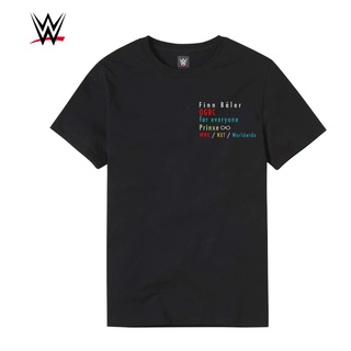 เสื้อยืดผ้าฝ้ายพิมพ์ลาย Wwe เสื้อยืดแขนสั้น พิมพ์ลายตัวอักษร Finn Bálor Finn Bálor สไตล์ยุโรปและอเมริกา สําหรับผู้ชาย