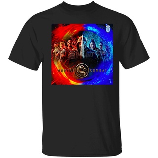 เสื้อยืด ผ้าฝ้าย 100% พิมพ์ลายตัวอักษร Mortal Kombat สไตล์คลาสสิก