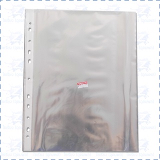 ภาพขนาดย่อของภาพหน้าปกสินค้าไส้แฟ้ม 11 รู ซองอเนกประสงค์ A4 0.05มม. (แพ็ค20ซอง) ตราช้าง Elephant A4 Document Storage จากร้าน zirieng บน Shopee