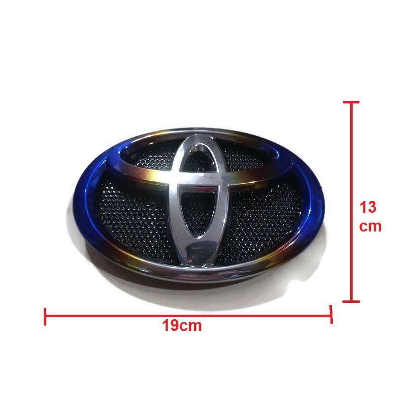 logo-toyota-19-x-13-cm-สีไทเทเงิน-ใส่หน้ากะจัง-revo-fortuner-2015-2019-ราคาเร้าใจ