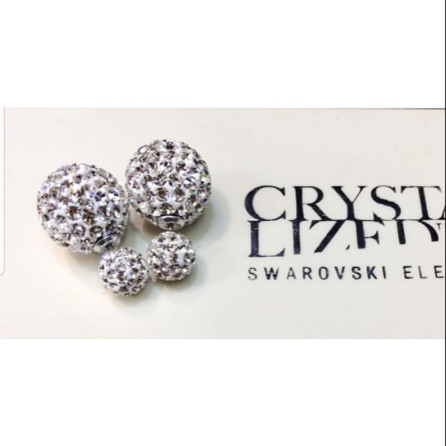 ตุ้มหูเงิน92-5-ประดับswarovski-crystal