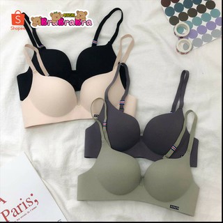 ราคา🧸💦𝑩𝒓𝒂𝑩𝒓𝒂𝑩𝒓𝒂⛱️🧸  #bra-995 เสื้อชั้นใน บราไร้ขอบ ไร้โครง ฟองน้ำหนา ผ้านุ่ม Softbra