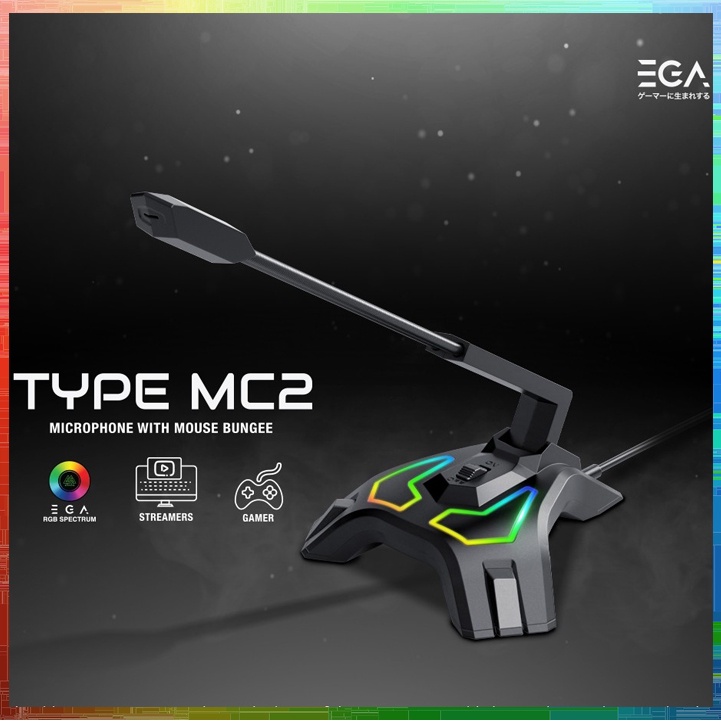 ไมโครโฟน-usb-ega-type-mc2-microphone-มีไฟ-rgb-microphone-with-bungee-mouse