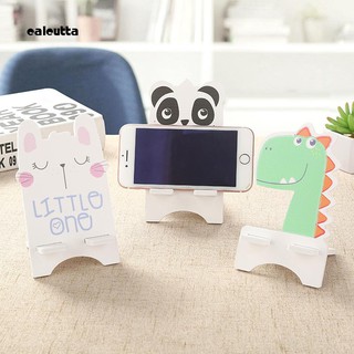 CAL_Cute Creative Animal Panda Bunny Dinosaur Wooden Phone Stand Bracket Holder Tool