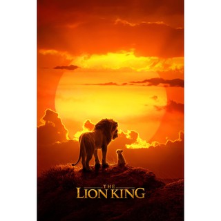 โปสเตอร์หนัง The Lion King เดอะ ไลอ้อน คิง โปสเตอร์ Poster รูปภาพ ตกแต่งผนัง ภาพติดผนัง โปสเตอร์ภาพพิมพ์