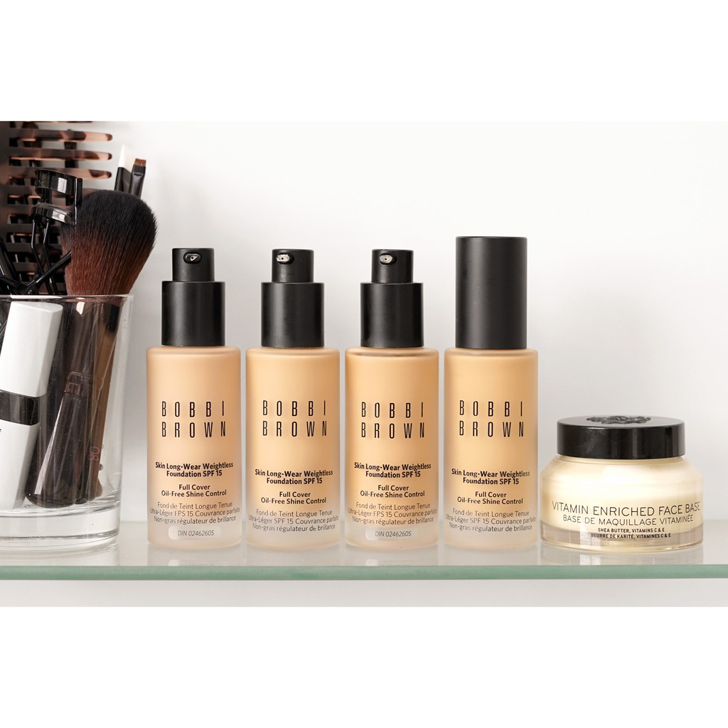 พร้อมส่ง-bobbi-brown-skin-long-wear-weightless-foundation-spf-15