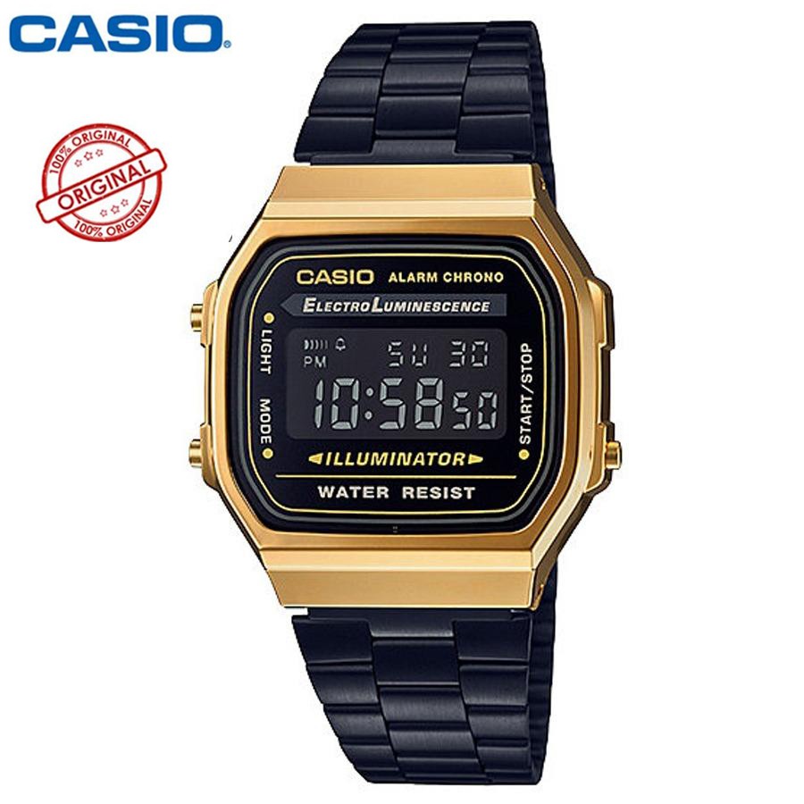 รูปภาพของcasio นาฬิกาข้อมือ ระบบดิจิตอล รุ่น A168WG-9WDF สีโรสโกลด์ มีประกันCMGลองเช็คราคา