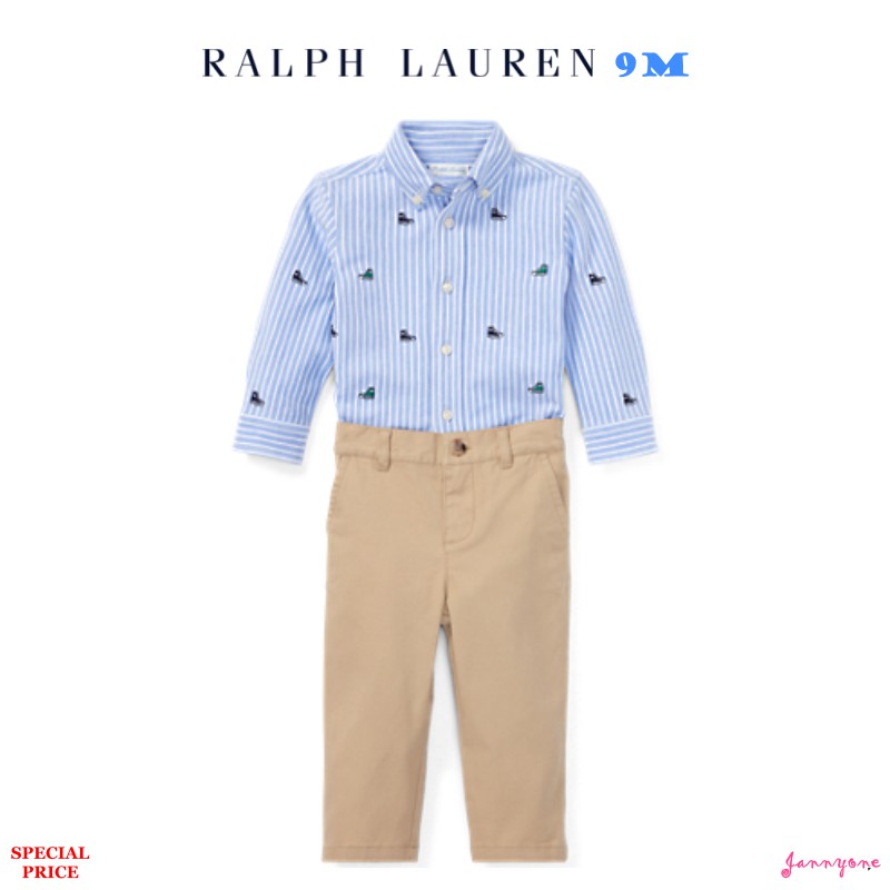 ralph-lauren-oxford-mesh-shirt-amp-chino-set-baby-9m
