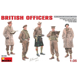 โมเดลประกอบ MiniArt 1/35 MI35165 BRITISH OFFICERS