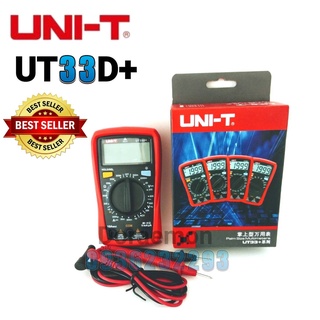 UNI-T UT33D+ digital multimeter meter digital มัลติมิเตอร์แบบดิจิตอล มัลติมิเตอร์ดิจิตอล มิเตอร์วัดไฟ