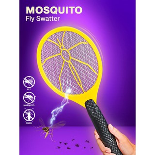 ไม้ตียุง ไม้ตียุงไฟฟ้า Mosquito Fly Swatter