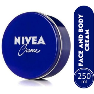 Nivea Cream 250ml. นีเวีย ครีม บำรุงผิว ลดจุดแห้งกร้าน