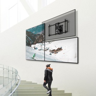 LOW COST VIDEO WALL MOUNT For most 37"-70" LED, LCD flat panel displays and TVs