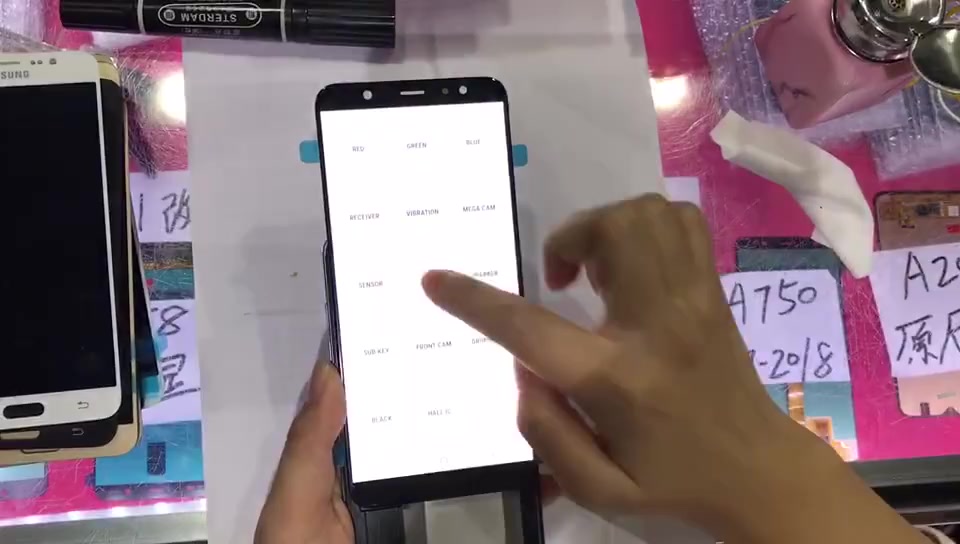 อะไหล่หน้าจอสัมผัส-lcd-แบบเปลี่ยน-สําหรับ-samsung-galaxy-a6-a6-plus-2018-a605-sm-a605fn