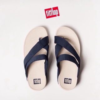 Fitflop แท้ 100% รุ่น sling weave รองเท้าแตะผู้ชายเพื่อสุขภาพ พร้อมส่ง มีกล่อง