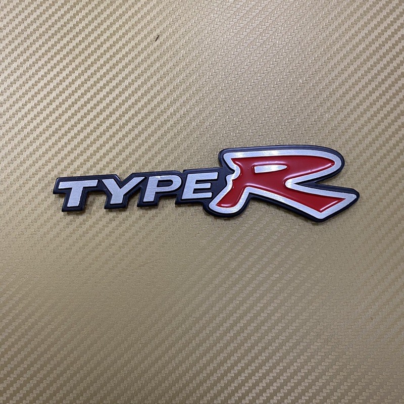 โลโก้-type-r-งานอลูมิเนียม-ขนาด-4-2-x-16-cm-ราคาต่อชิ้น