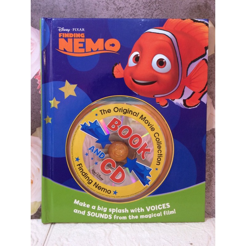 FINDING NEMO(book+cd)ปกแข็งมือสอง -ak2 | Shopee Thailand