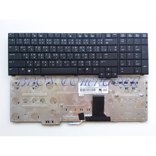 HP Keyboard คีย์บอร์ด HP EliteBook 8730W