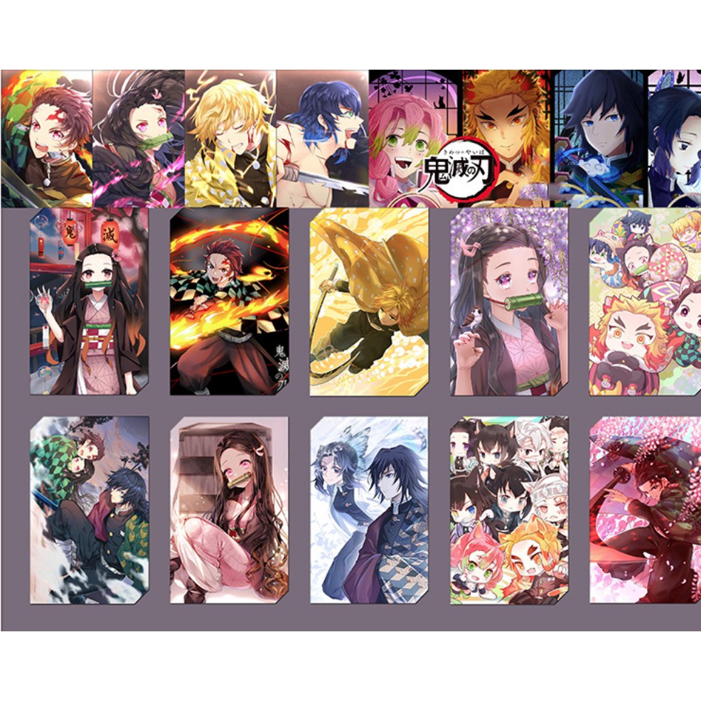 ONE PIECE 鬼滅の刃Kimetsu no Yaibaอุ demon slayerปกรณ์ บัตรเครดิต RABBIT ...