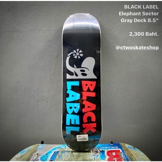 BLACK LABEL Elephant Sector Gray Deck 8.5"