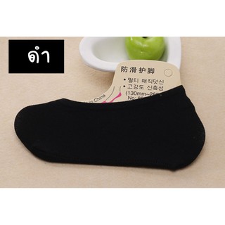 ภาพขนาดย่อของภาพหน้าปกสินค้าถุงเท้าเนื้อถุงน่อง มีกันหลุด คัชชูจิ๋ว จากร้าน aomsin_sock บน Shopee