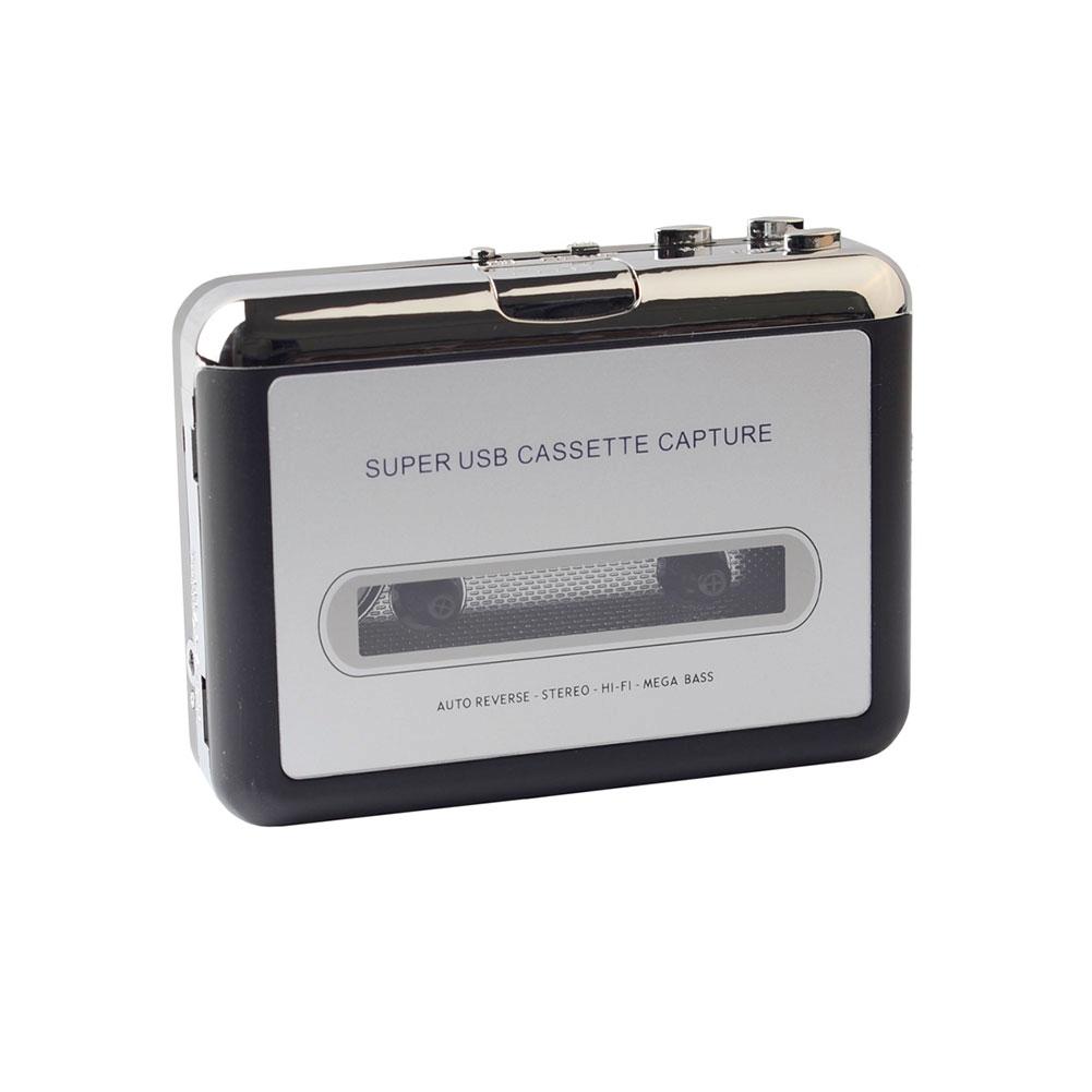 ภาพสินค้าHS เครื่องเล่นเพลง Ezcap Walkman Cassette Tape-to-PC MP3 Converter Digital USB Capture w / Earphone จากร้าน hometoolshop6 บน Shopee ภาพที่ 5