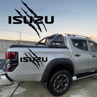 1 Pcs DIY สติกเกอร์รถสำหรับ Isuzu DMAX mux รถบรรทุก StickersTrailer สร้างสรรค์ด้านข้างดัดแปลงไวนิลสำหรับรถยนต์