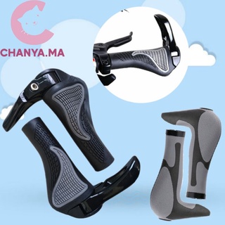 【ถูกคุ้ม 🔥 ขายดี】 ปลอกแฮนด์จักรยาน Bike Bicycle Lock-on Handlebar Ends Grips 1 คู่