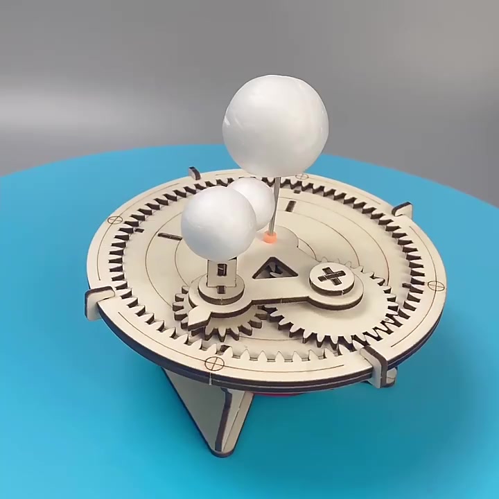 DIY การทดลองวิทยาศาสตร์ Sun Earth Moon Space Instrument Planet ระบบ ...