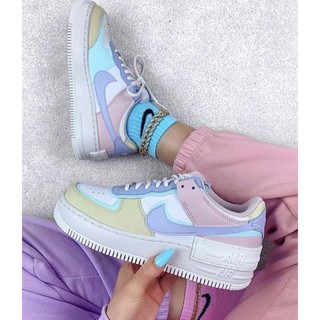 [สินค้าพร้อมส่ง ไม่ต้องรอ!!] NIKE AIR FORCE 1 SHADOW W "PASTEL" (CI0919-106)