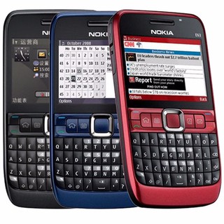 โทรศัพท์มือถือโนเกียปุ่มกด NOKIA E63 (สีแดง)  3G/4G  รุ่นใหม่2020