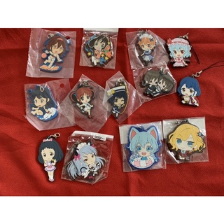 สินค้า พวงกุญแจอนิเมะrubber strap ลายอนิเมะสาวๆน่ารักๆ